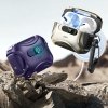 Pancerne Etui MagSafe ESR Cyber FlickLock do AirPods Pro 3 Fioletowe z Blokadą